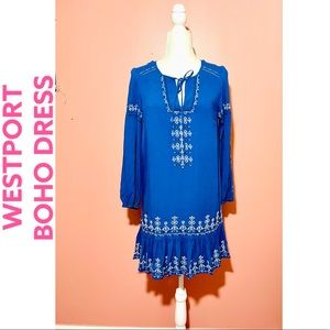 Westport Embroidered Bohemian Dress